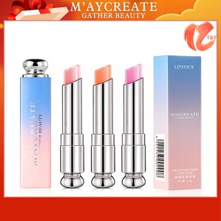 Son đổi màu dưỡng ẩm môi Maycreate