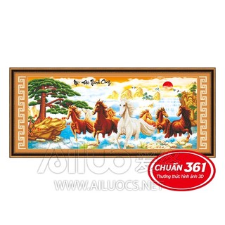 Tranh thêu 3d mã đáo thành công 53301
