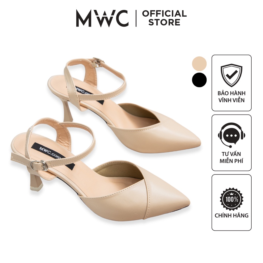 Giày MWC 4157 - Giày Sandal Cao Gót Đế Nhọn 7CM Sang Trọng