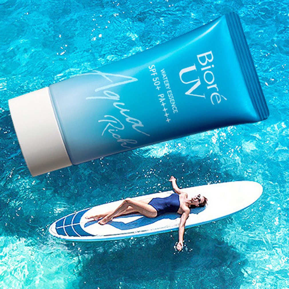 🔥🔥Kem chống nắng SPF50+ kháng nước kết cấu gel mát mịn dưỡng ẩm, trắng da chất lượng cao