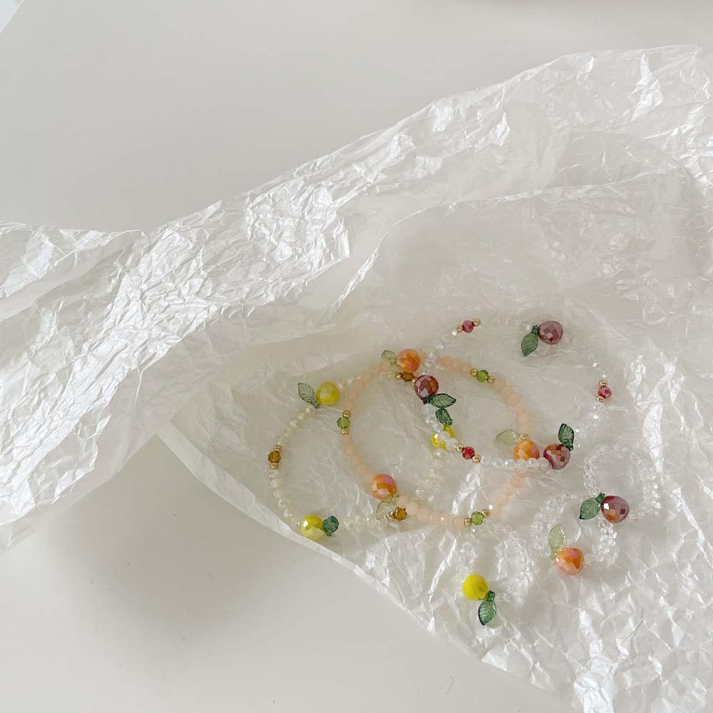 Vòng cổ Hạt Nhựa Resin Co Giãn Đơn Giản Phong Cách Hàn Quốc|Nhẫn Thiết Kế Đơn Giản Thời Trang Cao Cấp