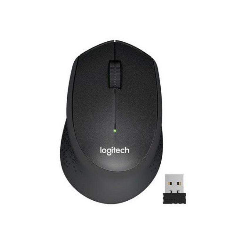 Chuột không dây Logitech M330 slient + tặng kèm pin AA