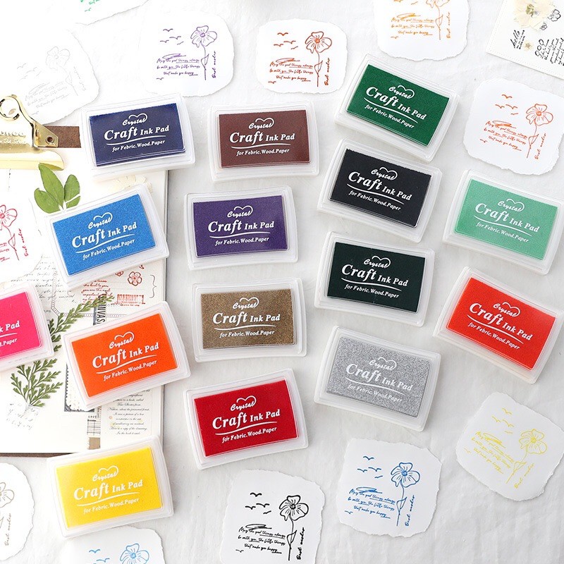 Hộp mực đóng dấu nhiều màu sắc tự chọn (1 tone màu)