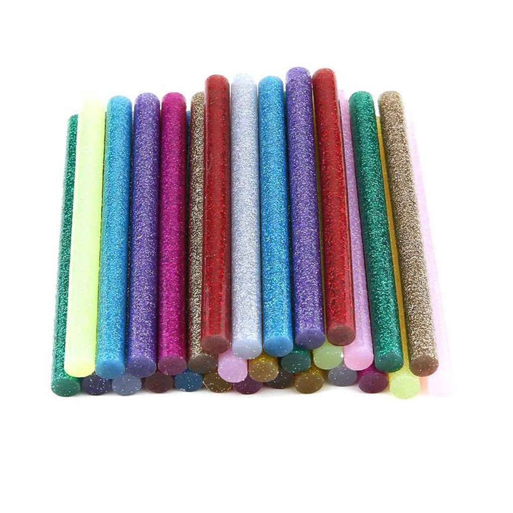 Keo nến nhũ kim tuyến 7mm, dài 10cm tiện dụng