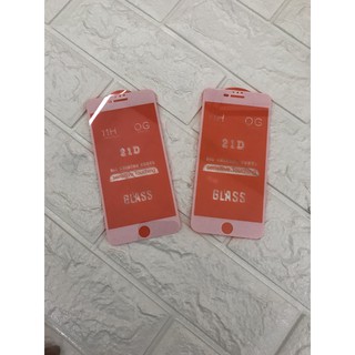 Cường lực full màn hình 21d dành cho iphone 6 plus, 7 plus