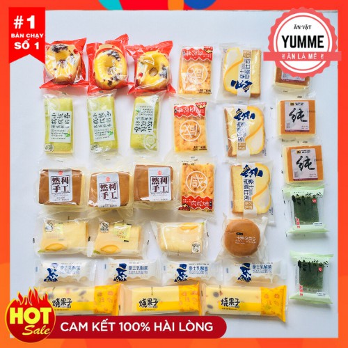 Bánh Đài Loan💕FREESHIP💕Bánh Đài Loan Mix Nhiều Vị Thơm Ngon 1kg (11 loại bánh)