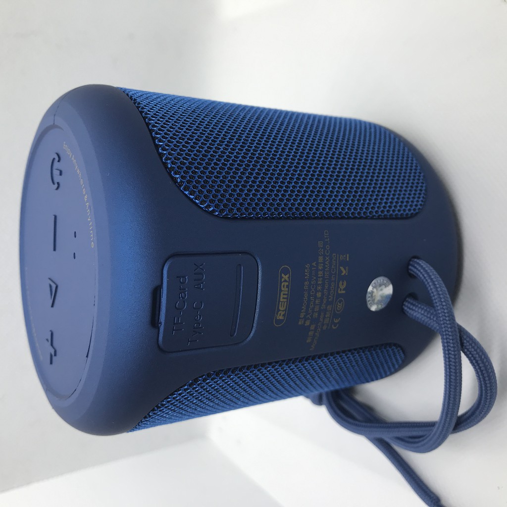 Loa Bluetooth chống nước Remax RB-M56 Xanh - Hàng chính hãng