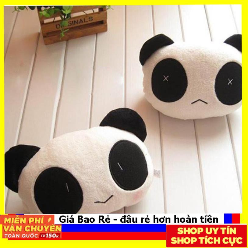 Gối tựa cổ xe oto, xe hơi chống mỏi Gấu trúc