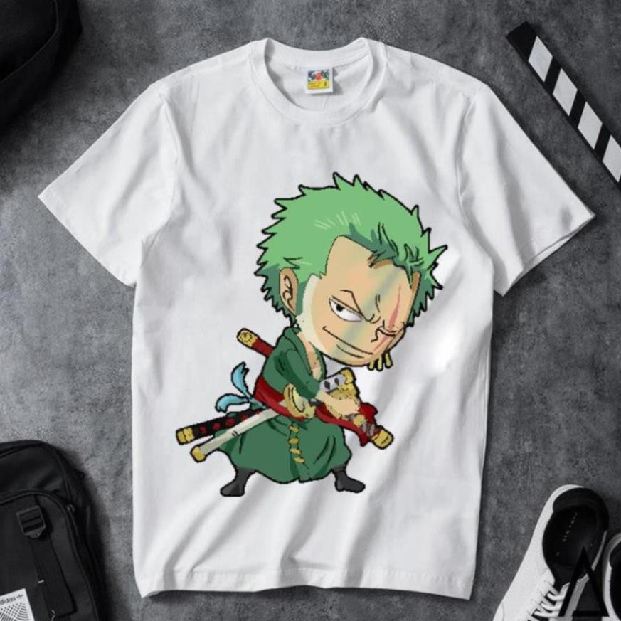 ÁO THUN HOẠT HÌNH ONEPIECE NHÂN VẬT ZORO CỰC NGẦU 01