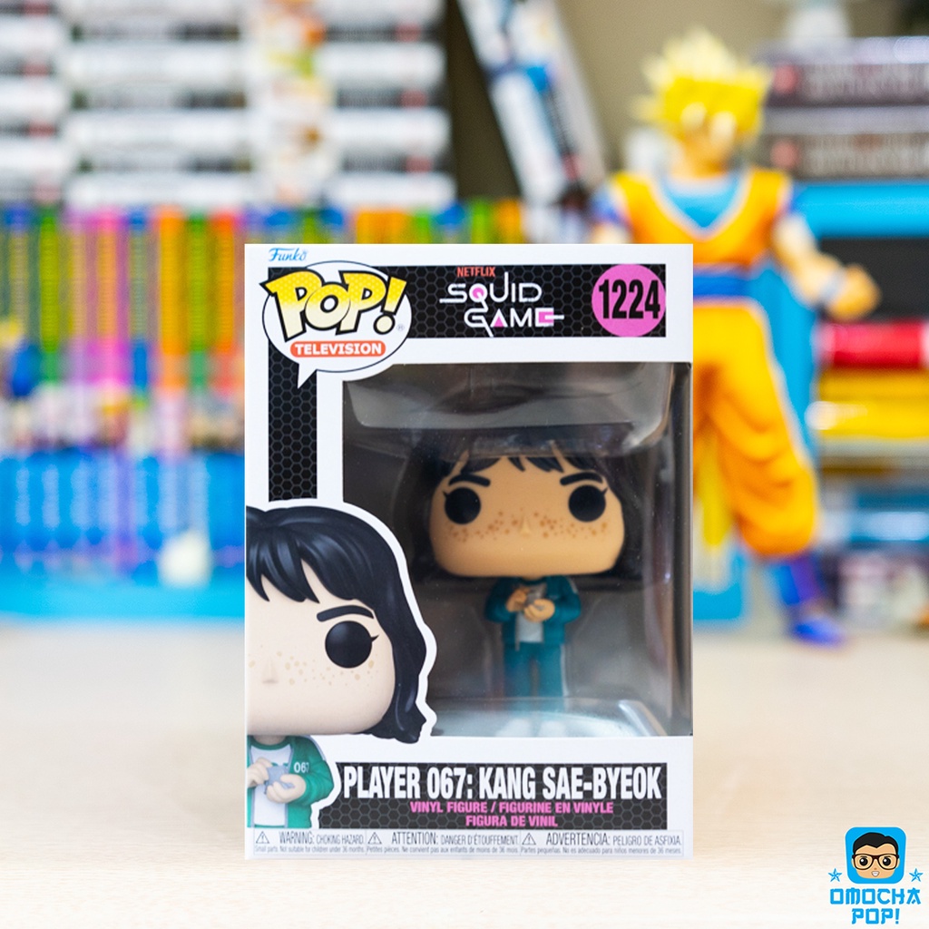 Mô Hình Chính Hãng Funko Pop TV: Squid Game - Player 067 Kang Sae Byeok 1224