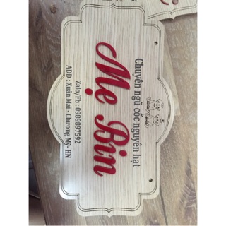 Bảng gỗ đe