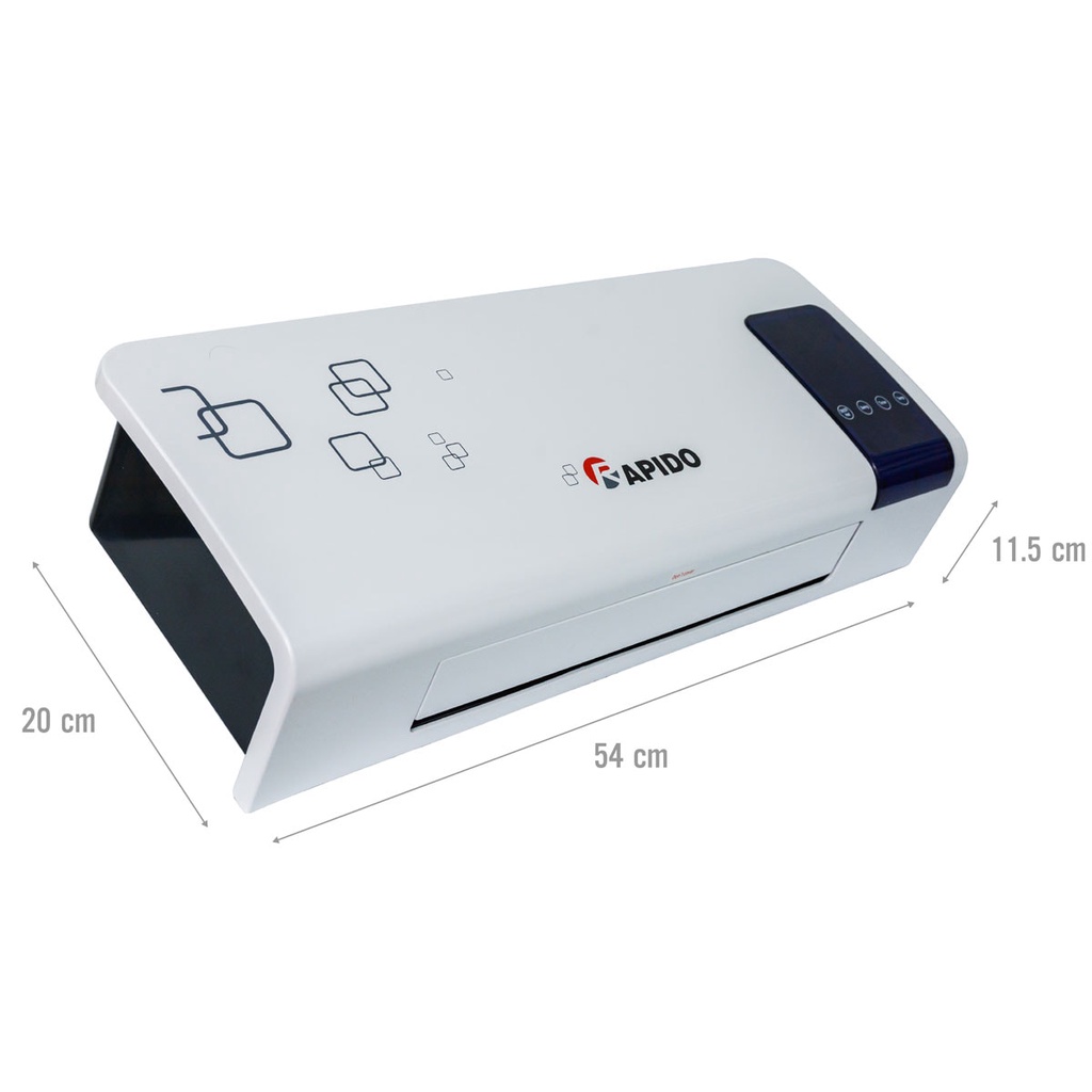 Máy sưởi gốm Rapido RCH2000-D - điều khiển từ xa.