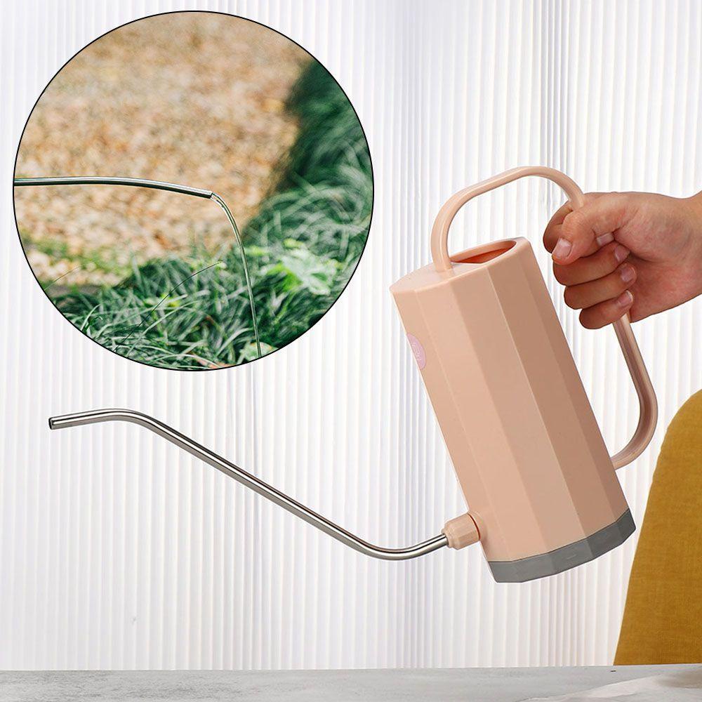 Bình Tưới Cây Bằng Nhựa Miệng Cong Dài Di Động Trong Nhà / Ngoài Trời