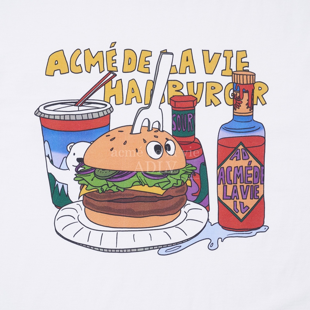⚡️ Áo thun -ADLV - Acmé de la vie - ADLV HAMBURGER