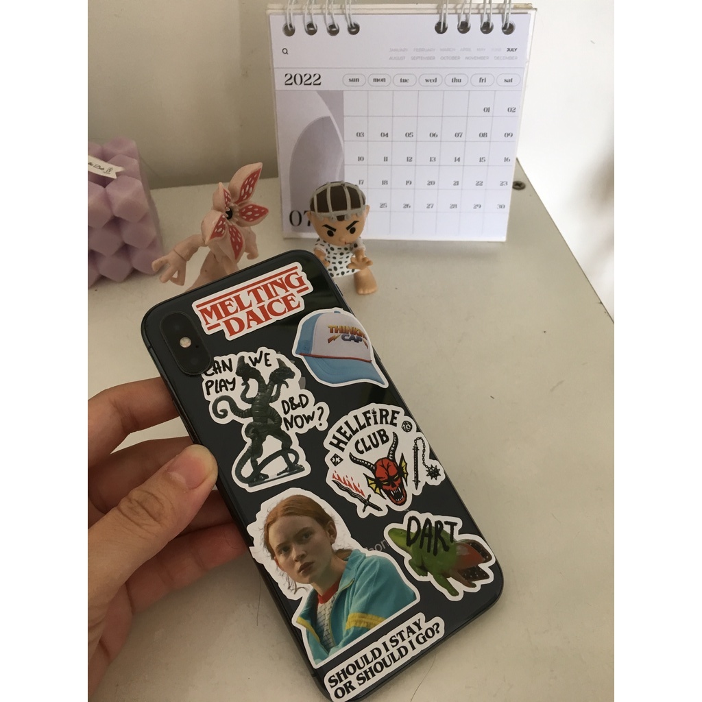 Daice || 'stranger things’ sticker - set nhãn dán phim 'cậu bé mất tích' trang trí