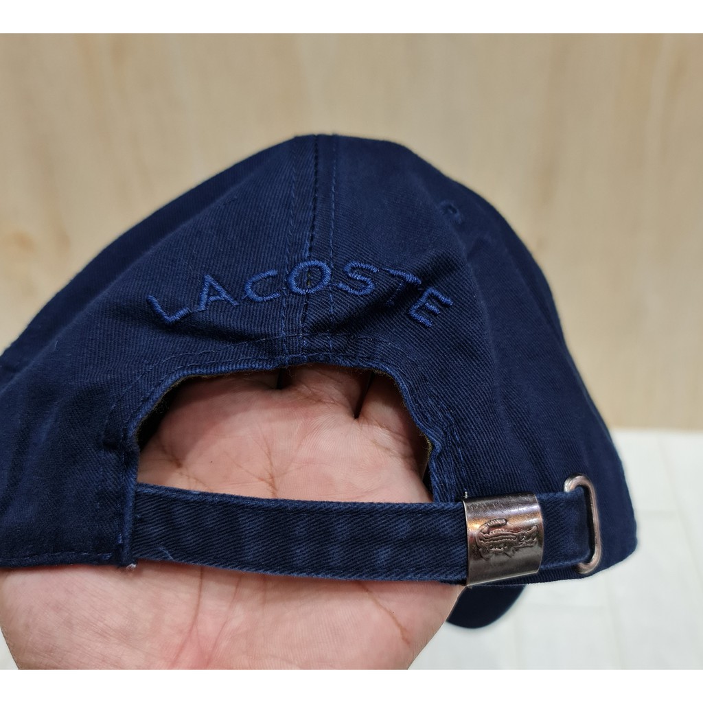 Mũ Lưỡi Trai Lacoste Màu Xanh Navy Cao Cấp