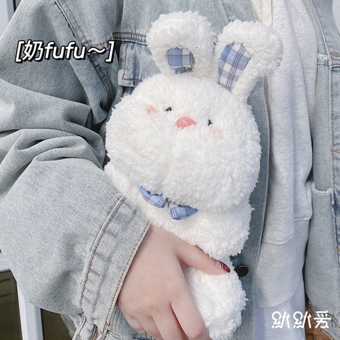Thú Nhồi Bông Hình Heo Thỏ Gấu Mũm Mĩm Dễ Thương 33Cm