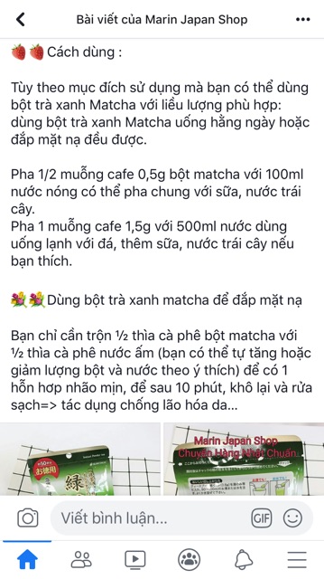 Matcha trà xanh Nhật Bản giúp sáng da , đẹp da , chống lão hoá tốt