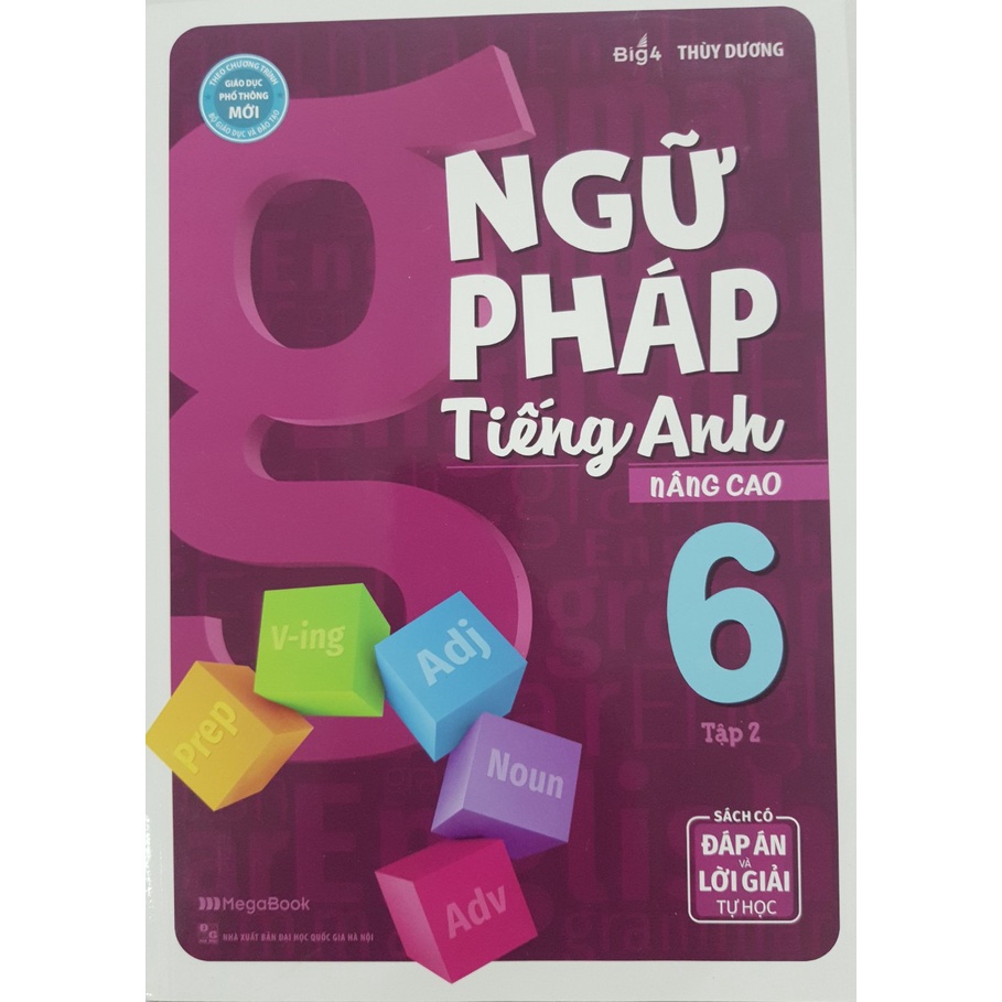 Sách - Ngữ pháp Tiếng Anh nâng cao lớp 6 tập 2