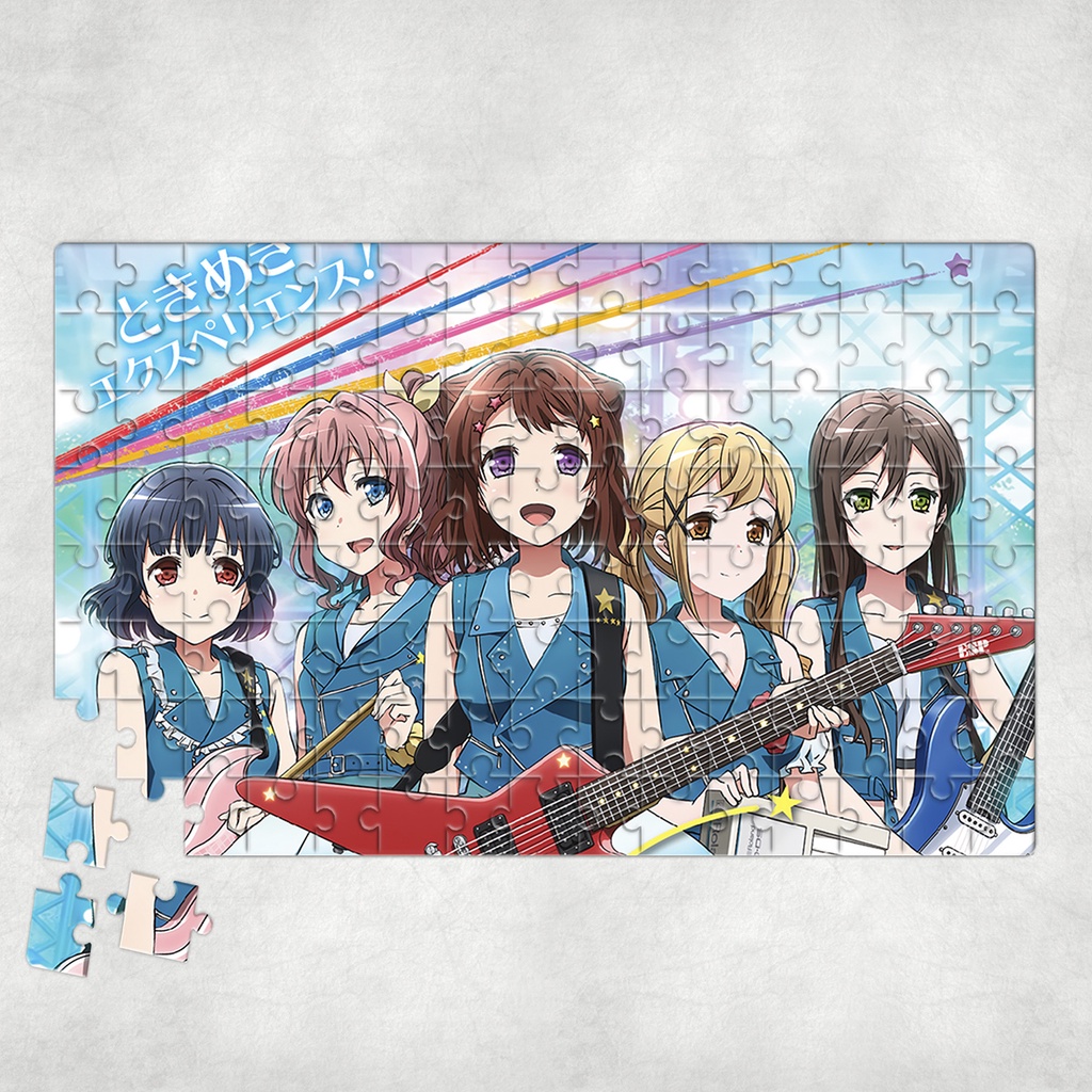 Tranh ghép hình Anime - Tranh ghép hình BANG DREAM - Mẫu 1 - Nhận in hình tranh ghép theo yêu cầu