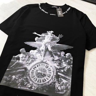 Áo thun tay lỡ mikenco lực sĩ đông hồ oversize unisex from Nam Nữ conton