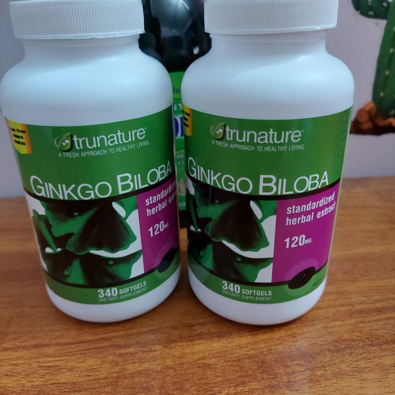 《Date 2025》Viên uống bổ não Ginkgo Biloba 120mg 340viên