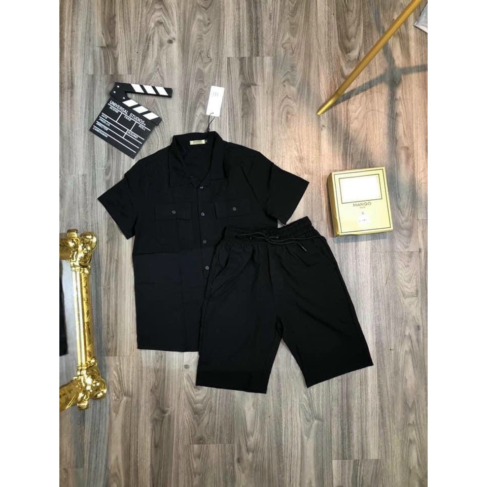 [Mã SKAMA06 giảm 8% TỐI ĐA 50K đơn250K] Bộ đũi hè nam quần dài áo cộc,chất đũi mặc mát from dáng mặc thoải mái | BigBuy360 - bigbuy360.vn