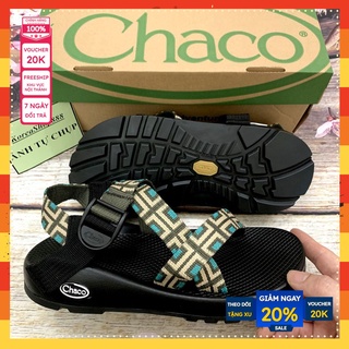 Dép sandal chaco nam thổ cẩm mã d145aa
