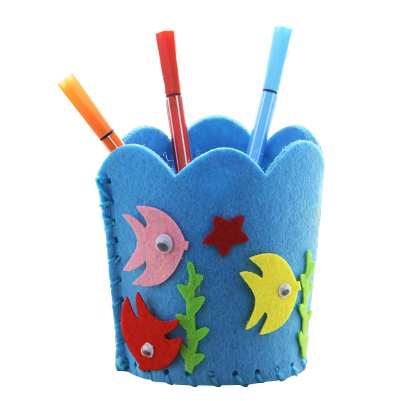 Giá Đỡ Bút Bằng Vải Nỉ Không Dệt Làm Thủ Công Diy