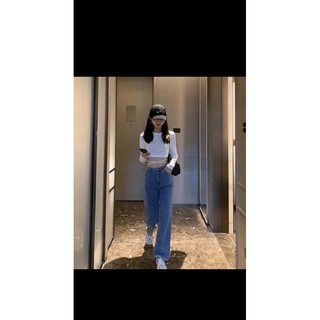 Áo Crotop Tay Dài Dây Đan Siêu Hottt