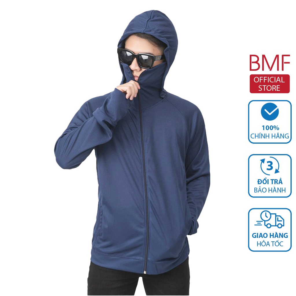Áo khoác chống nắng nam chất vải kim cương mát lạnh thông hơi chống tia UV và làm mát
