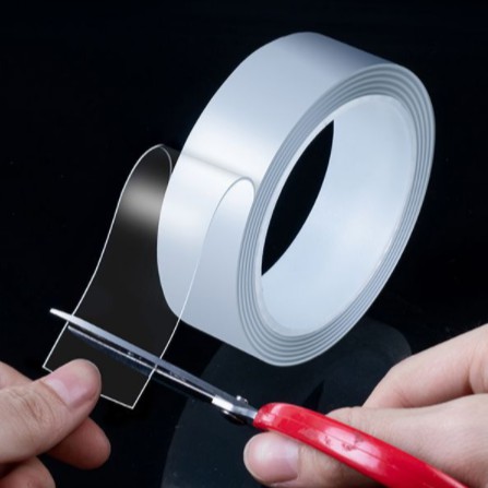 [ LOẠI 1 ] Băng Dính 2 Mặt Đa Năng Vật Liệu NANO Trong Suốt Đủ Kích Thước BẢO HÀNH 3 THÁNG