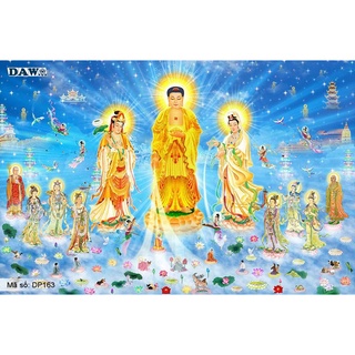 Tranh đính đá 5d toàn bộ tranh phật cực đẹp