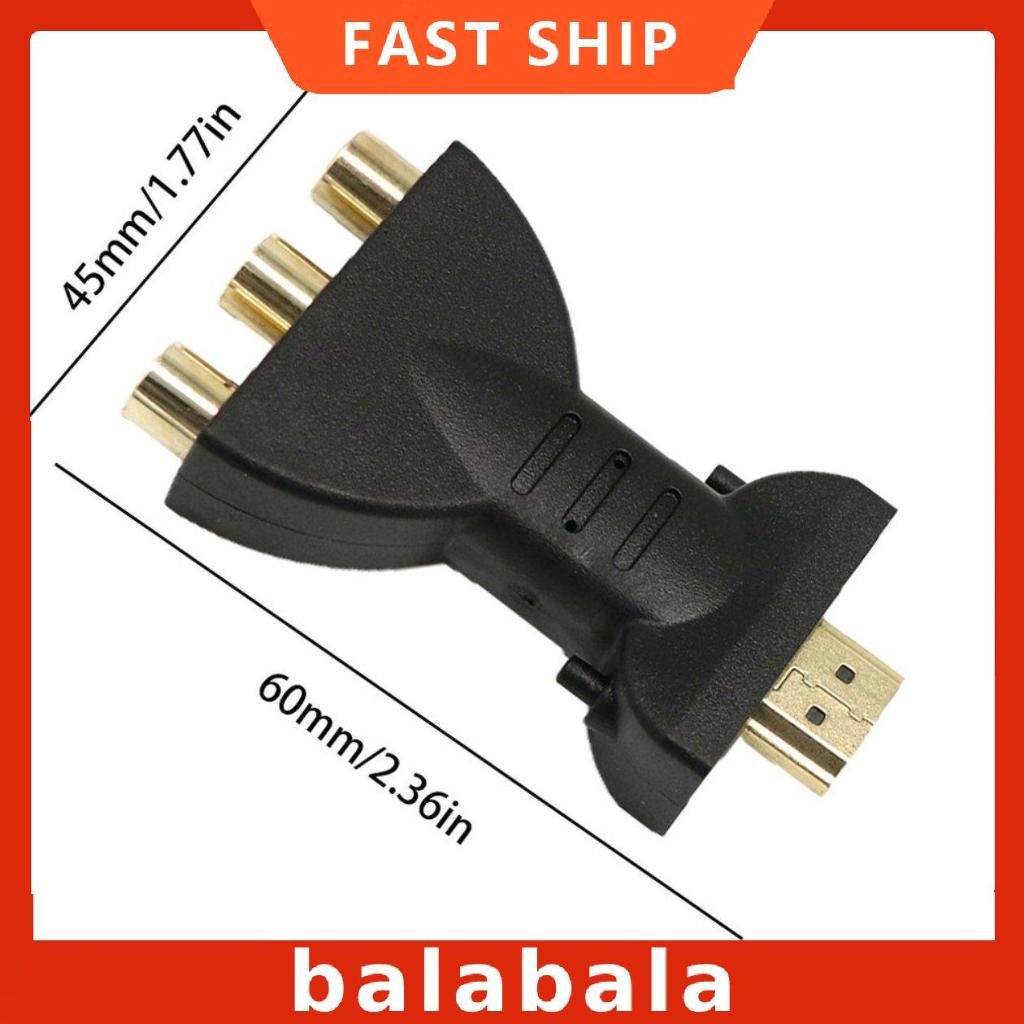 [BL]Portable 1080P HDMI-Compatible To 3 RCA Video Audio AV Adapter Converter