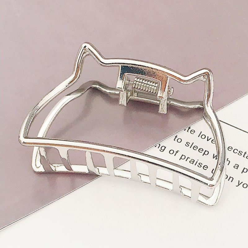 Kẹp tóc càng cua bằng kim loại thời trang cho nữ