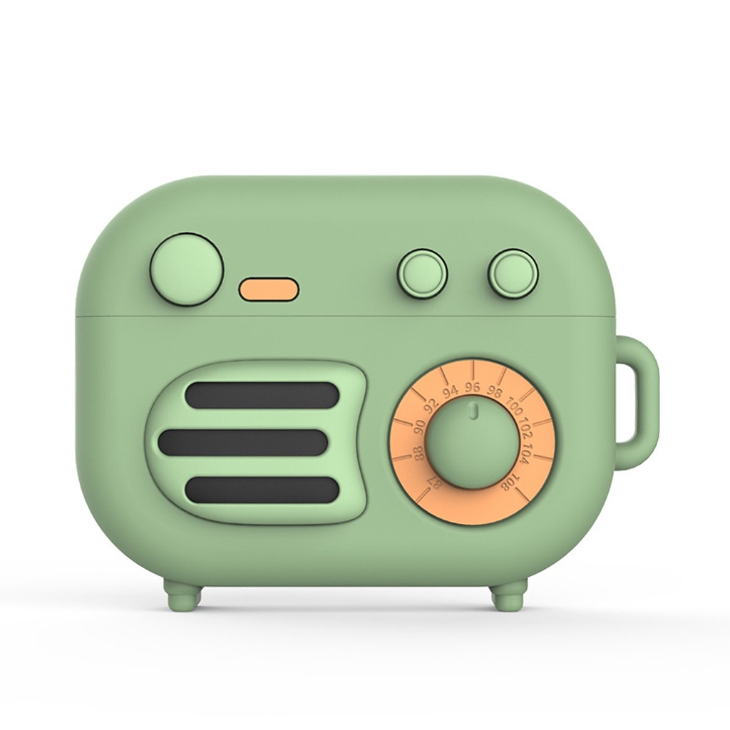 Bao Case Cho Airpods Pro Kai Hình Radio Retro