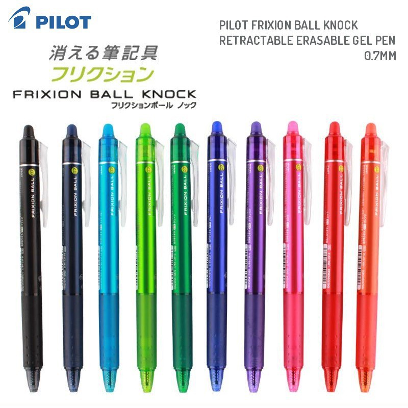 Bút Bi Tẩy Xóa Được Pilot Frixion Ball ngòi 0.7 LFBK-23F_ Made In Japan