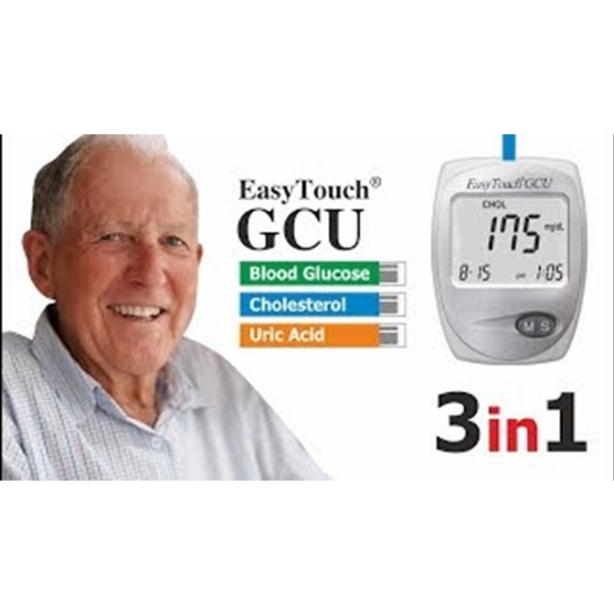 Que thử mỡ máu Cholesterol dùng cho máy Easy Touch GCU322 (lọ 5 que) KHK Healthcare