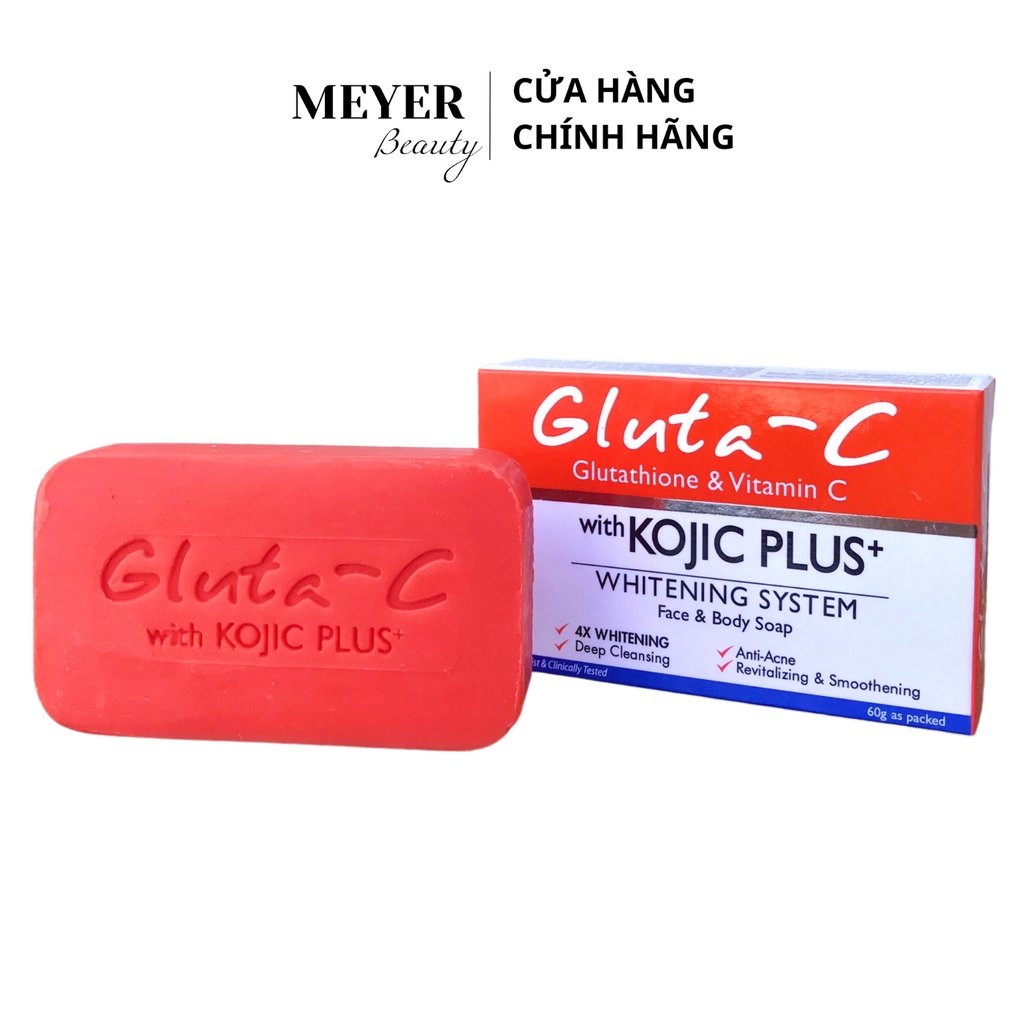 GLUTA-C SOAP - Xà Phòng Giảm Mụn, Đẩy Lùi Thâm Sau Mụn