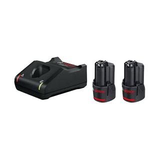 Bộ sạc pin nhanh kèm 2 pin 12v/2.0ah bosch 1600a01b8w