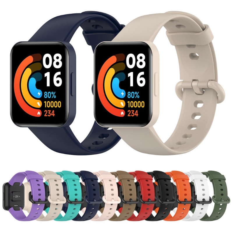 Dây đeo silicon chống mồ hôi/trầy xước dành cho đồng hồ Redmi Watch 2 Lite