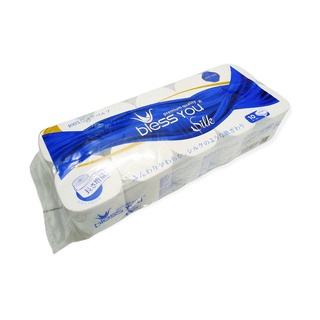 Giấy vệ sinh bless you cao cấp không lõi 2 lớp lốc 10 Cuộn