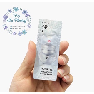 gói Kem dưỡng trắng da whoo