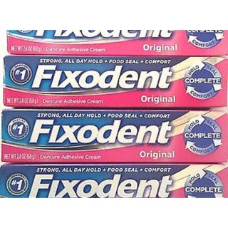 Keo Dán Hàm Răng Giả Fixodent 68g