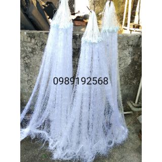 Lưới đánh cá 3 lớp then 4 dù  cao 1,2m dài 50m