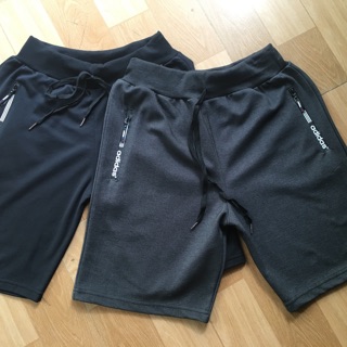 Quần short thun có khoá kéo