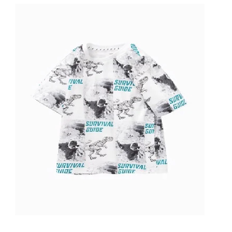 Áo thun Dinosaur thời trang BALABALA - KIDS dành cho bé trai 202222117111