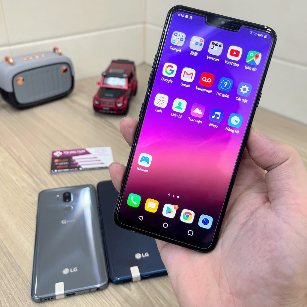 Điện thoại LG G7 ThinQ màn 6.1 inch 2K - Snap 845 ram 4G 64G