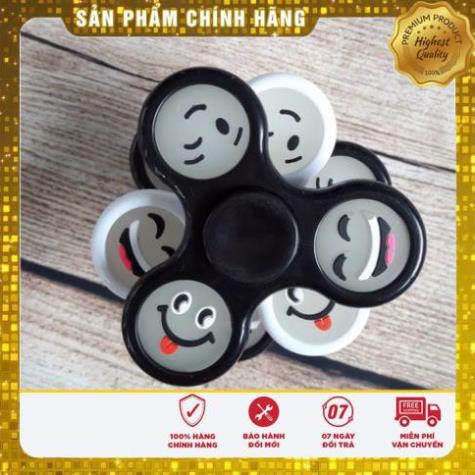 Con Quay Spinner Dạ Quang Phát Sáng - Mặt Cười Tháo Rời Được
