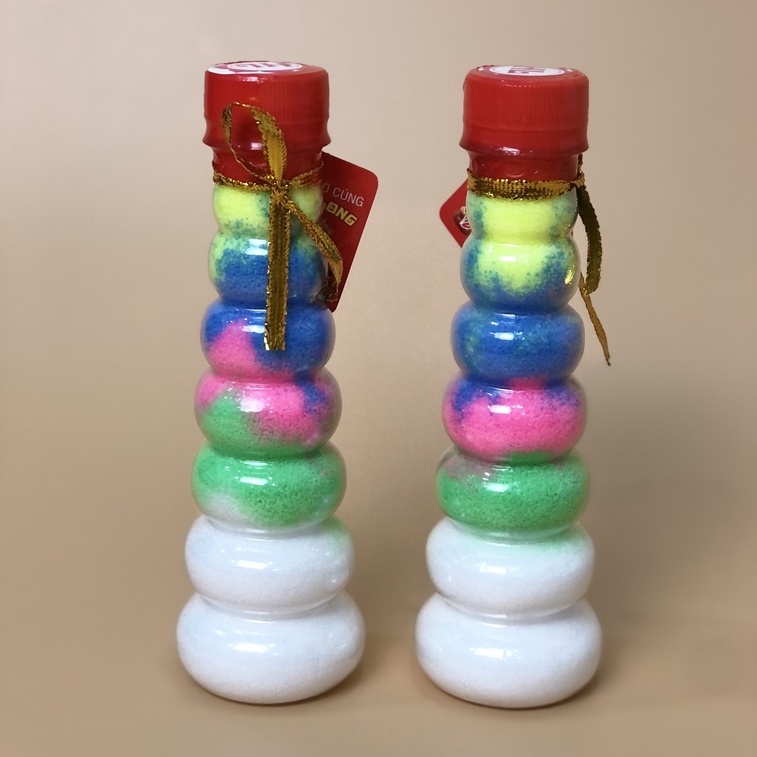 Chai muối phong thủy đồ cúng bàn thờ thần tài cao cấp thu hút tài lộc may mắn bình an